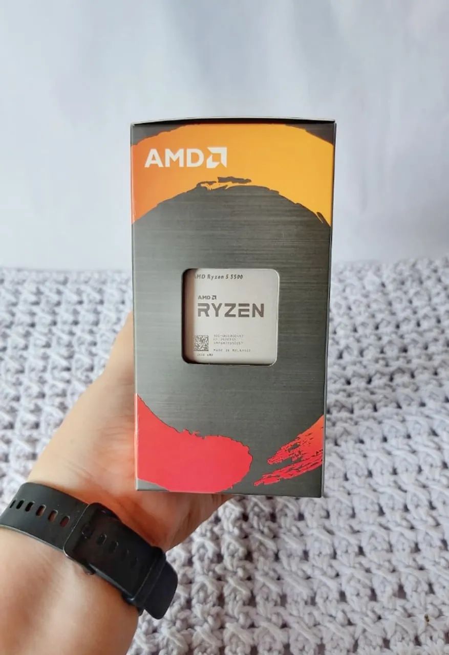Processador AMD Ryzen 5 5500 novo Lacrado - Foto 3