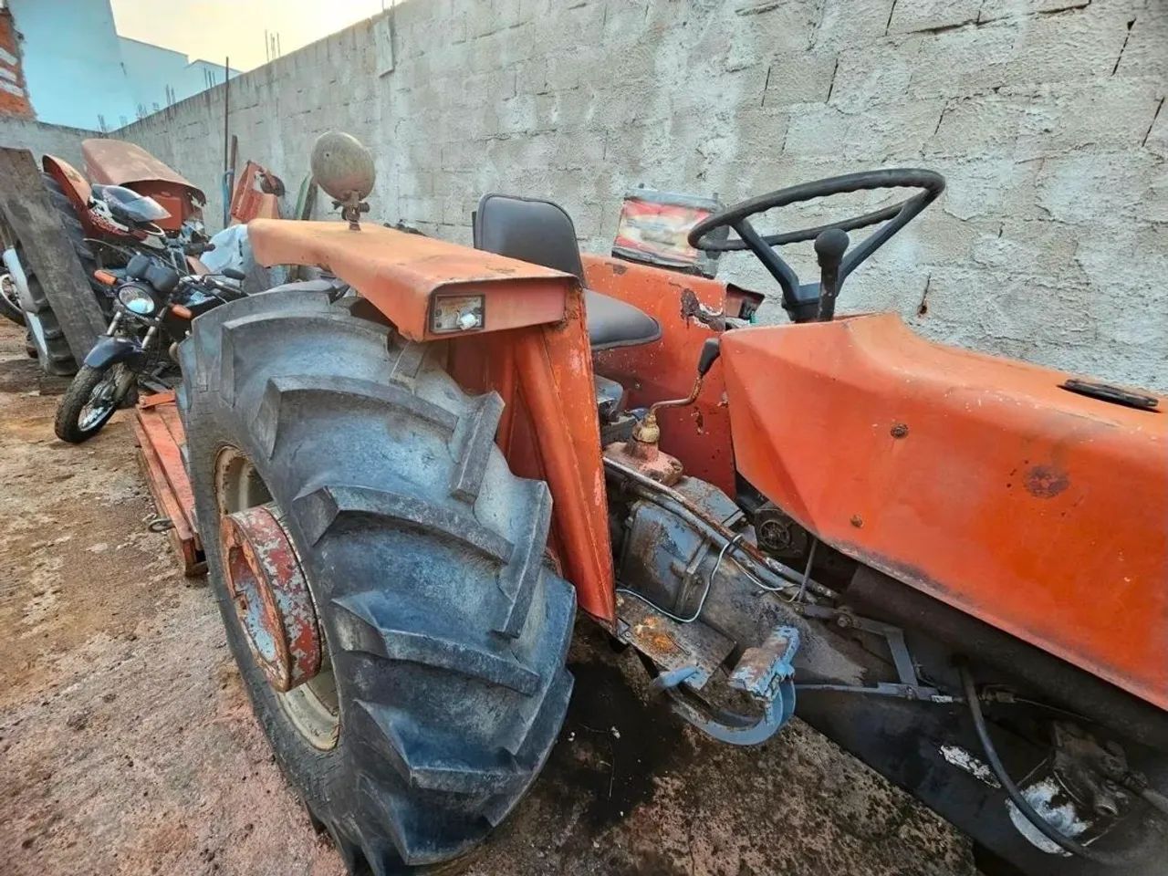 Trator agrale 4.300 com roçadeira  - Foto 3