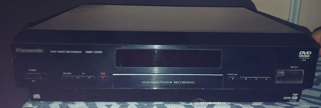 Gravador de DVD Panasonic bandeja não abre - DVD, Blu-Ray e Vídeo
