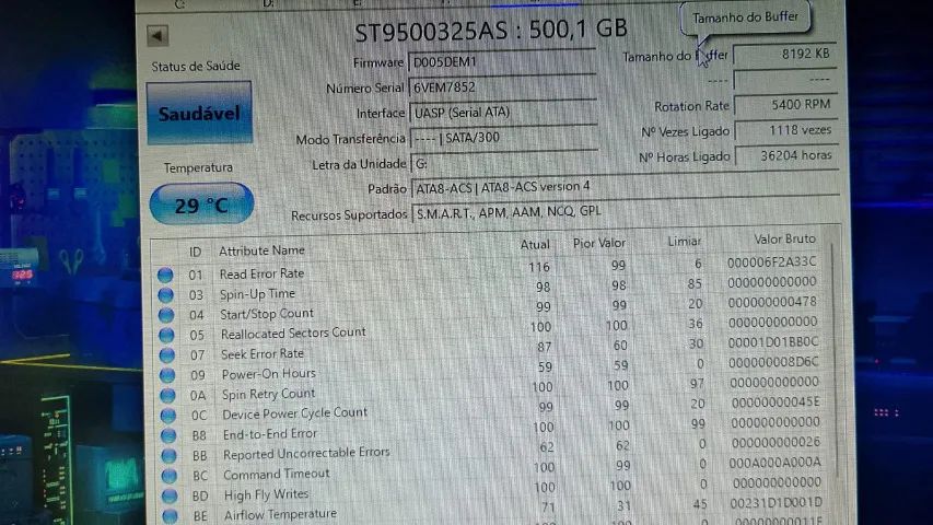 HD NOTEBOOK 500GB - Foto 2