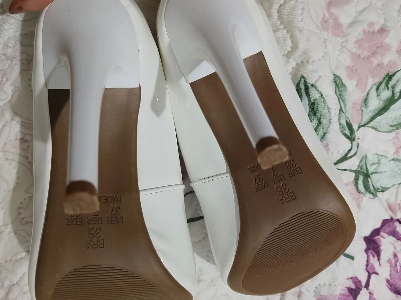 Scarpin branco  - Foto 4