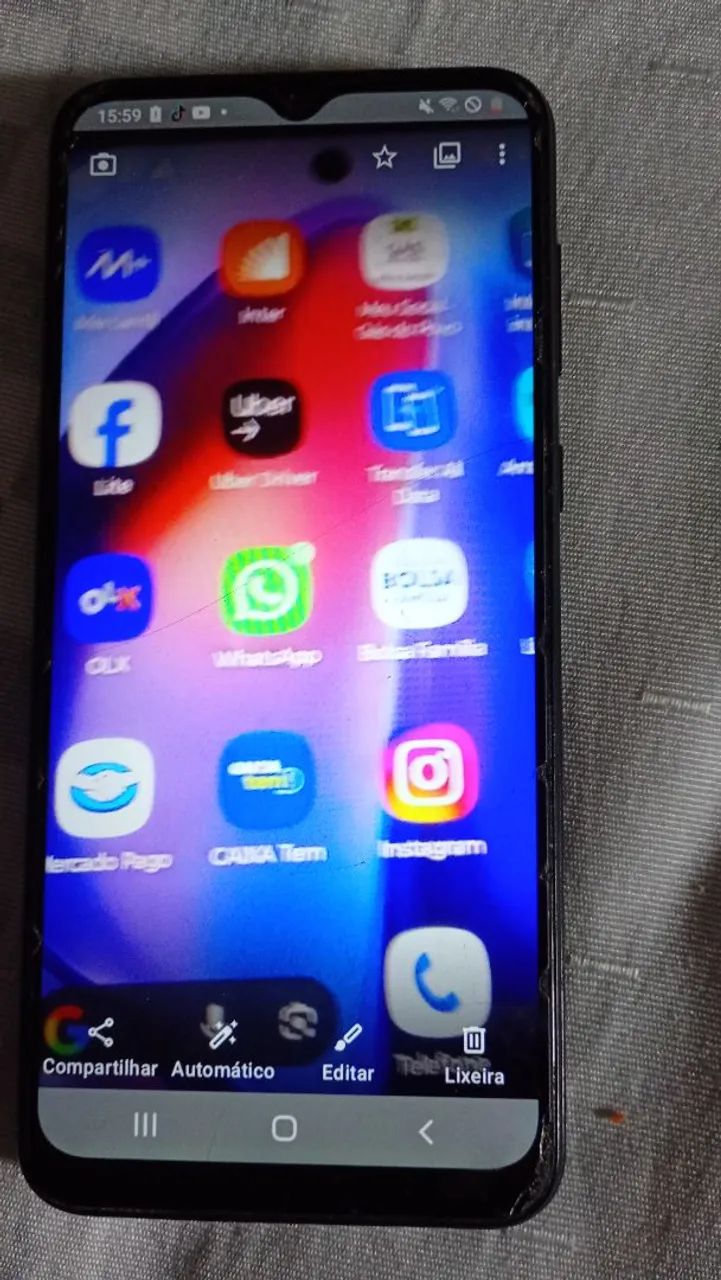 Celular moto g05 1 ano de uso   450 - Foto 2