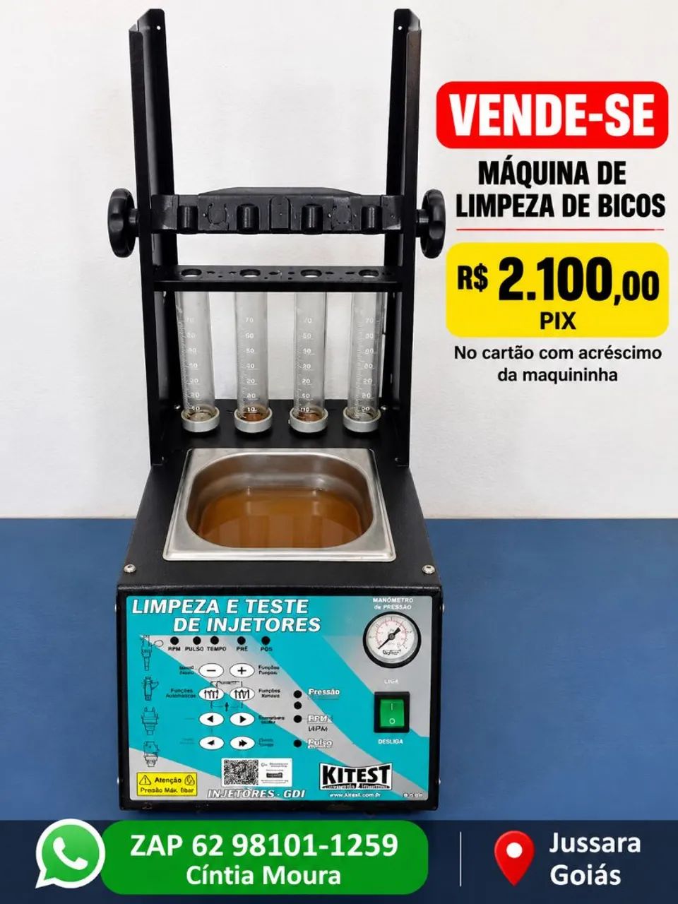 Máquina de bicos 