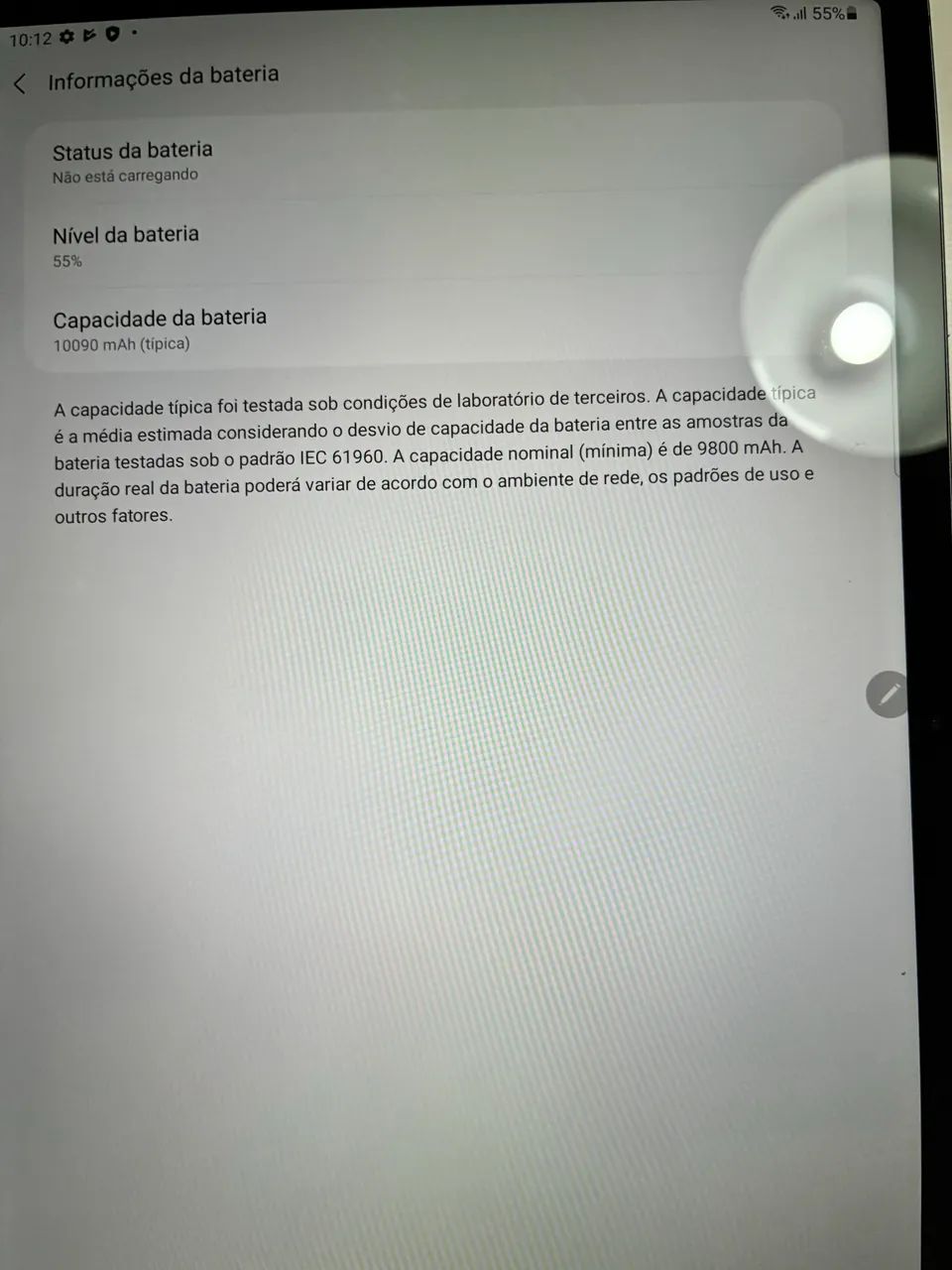 Samsung Tab S7 FE 128Gb em ótimo estado!  - Foto 5
