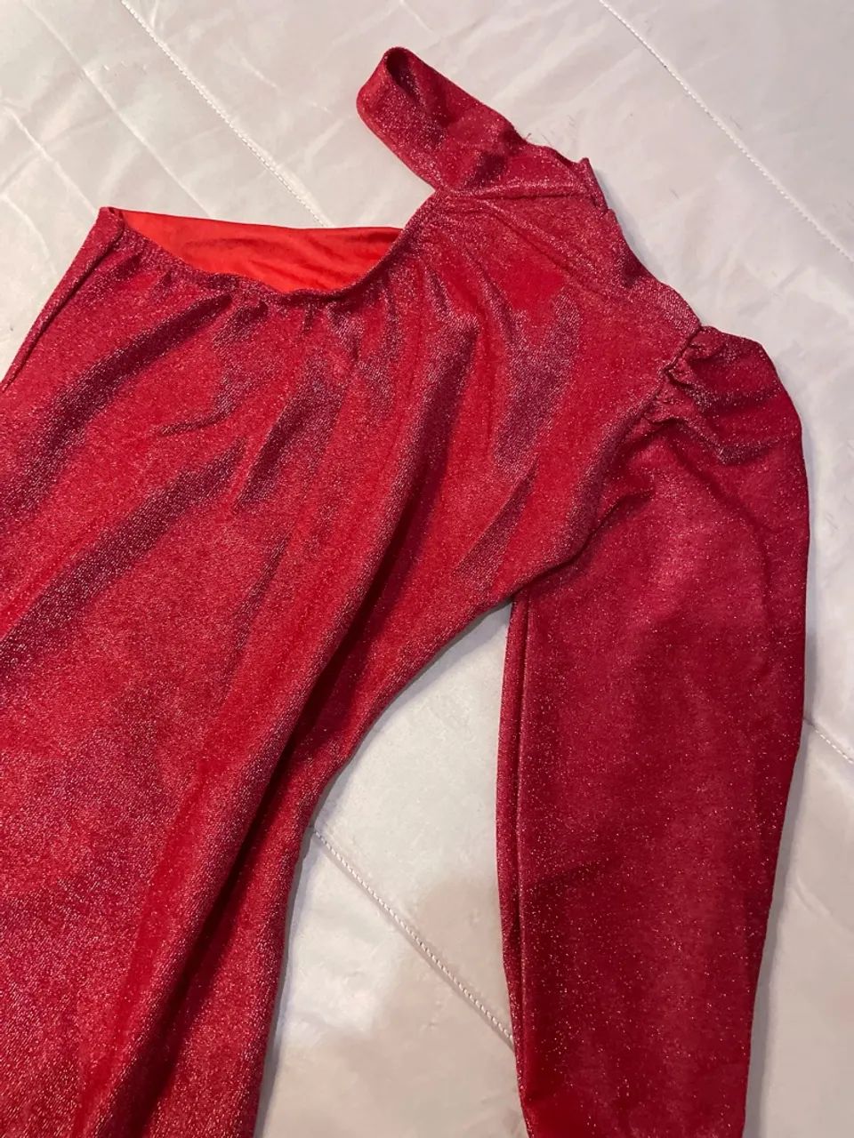 VESTIDO LUREX VERMELHO  - Foto 2
