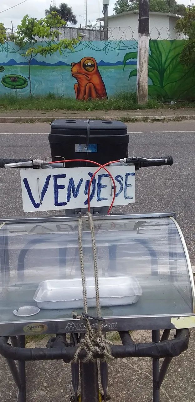 Bicicleta cargueira para venda de lanche - Foto 2
