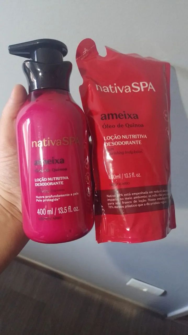 Hidratante Corporal NativaSpa Ameixa + Regil