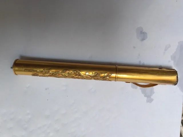 Caneta Antiga ouro18k-750 - Foto 3