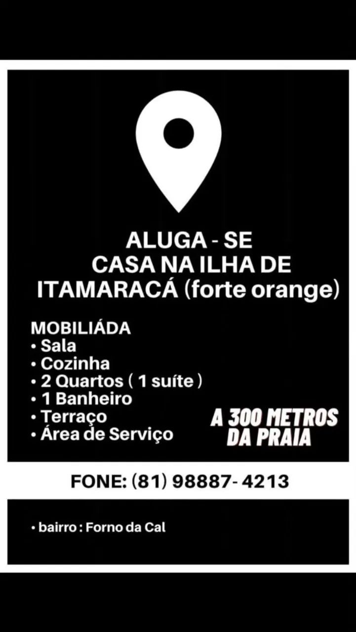 Casa pra alugar próximo a praia 
