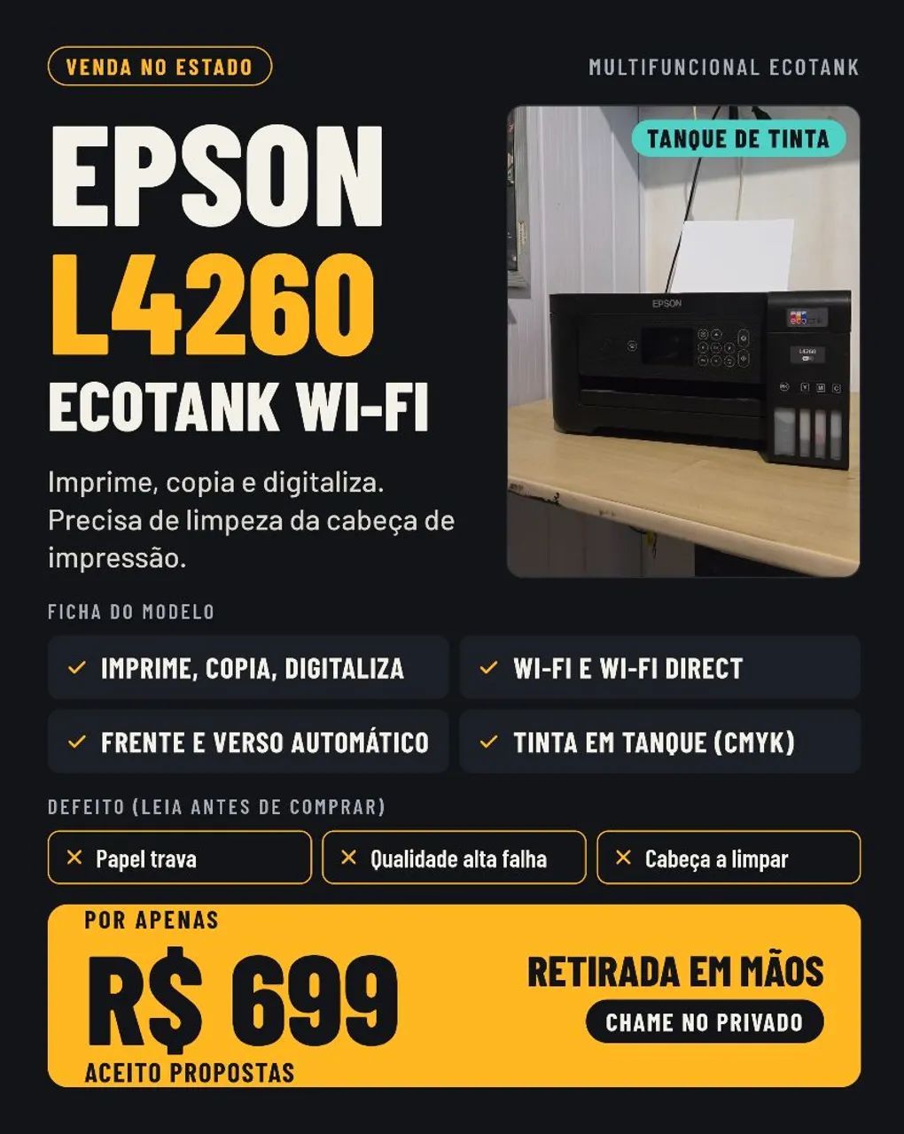 Impressora Epson