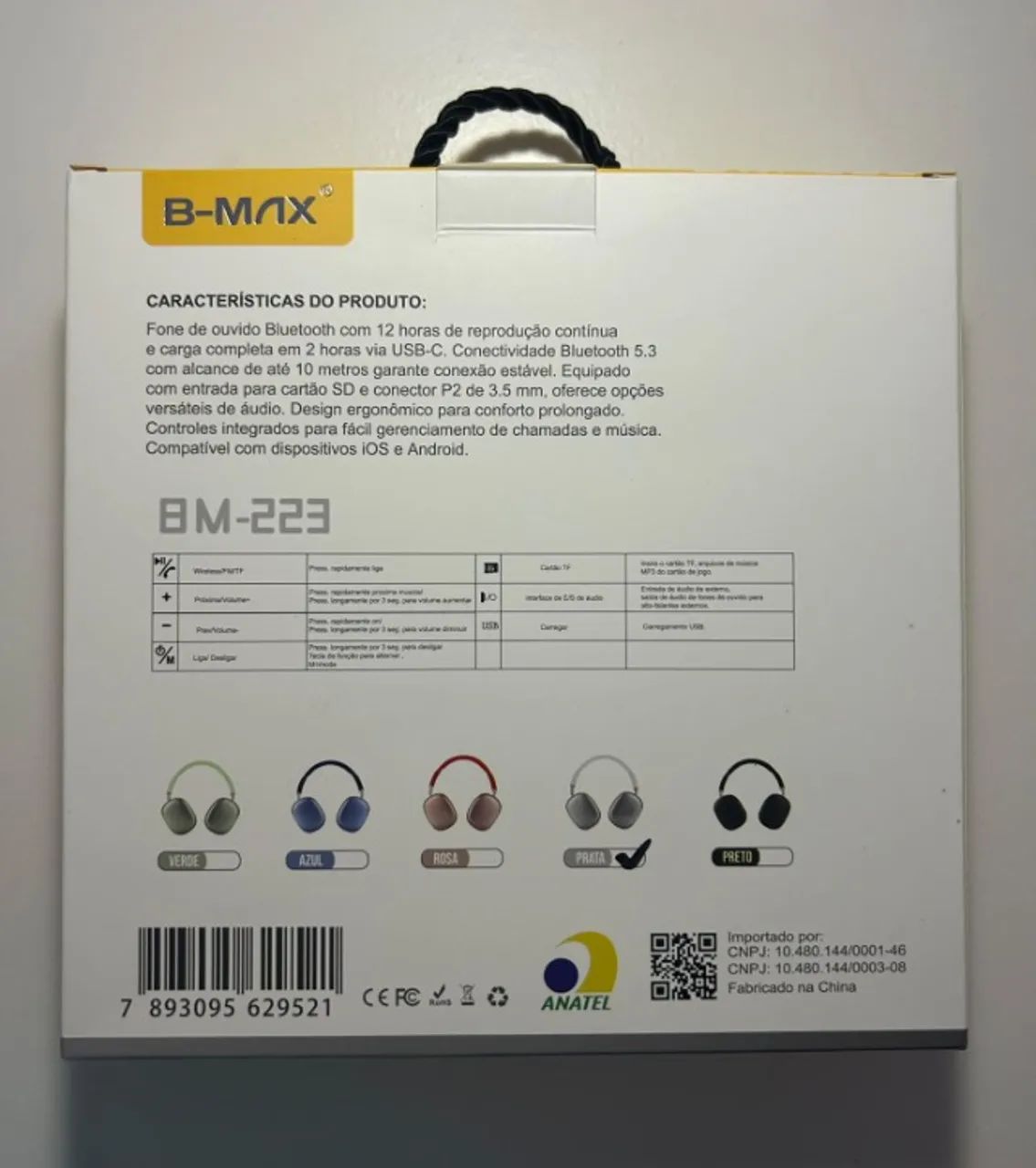 Fone Bluetooth B-Max  - Foto 3