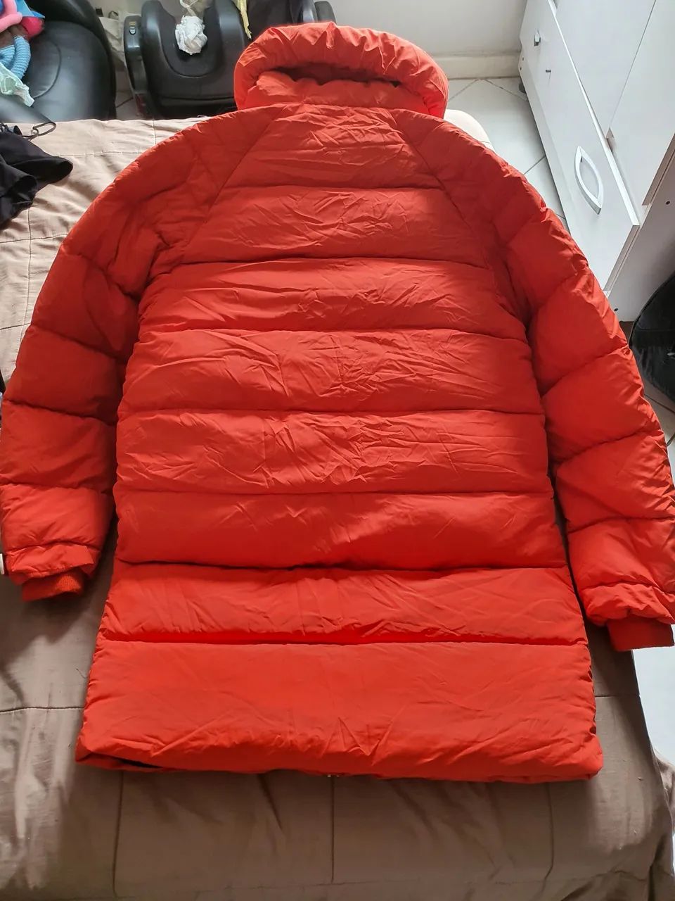 Jaqueta Puffer H&M Laranja  - Foto 2