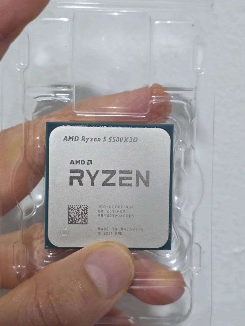 Processador AMD Ryzen 5 5500X3D 3D-VCache - 100% Testado e Validado - PRODUTO (OEM)