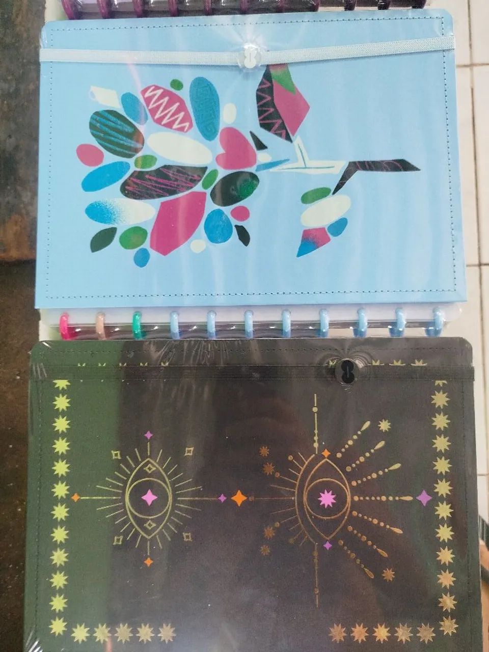 Cadernos de disco.