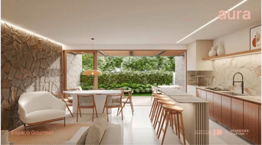 Casa nova com vista para a Lagoa, 2 suítes, terraço e 2 vagas - Canto da Lagoa - Foto 4