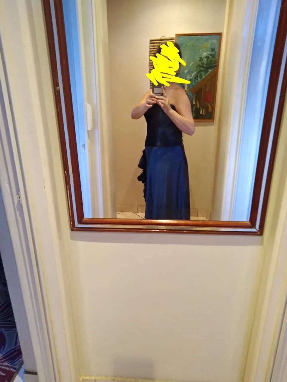 Vestido longo de festa