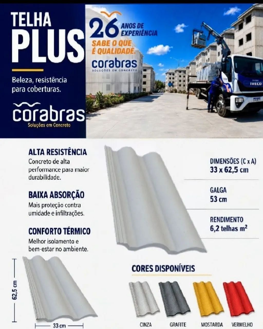 TELHAS CONCRETO DIRETO DA INDÚSTRIA.  - Foto 4