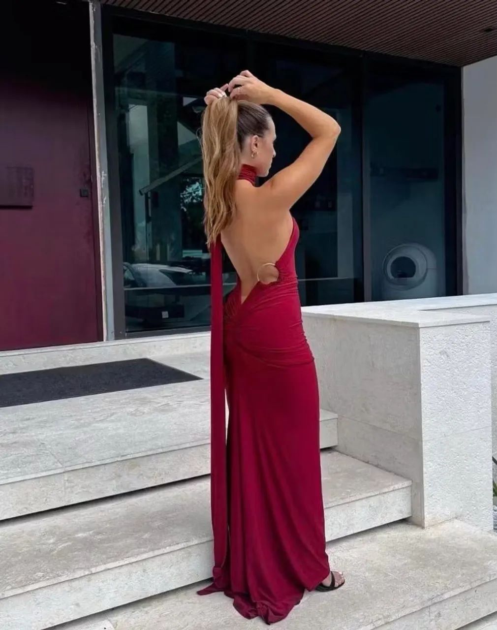 Vestido longo feminino