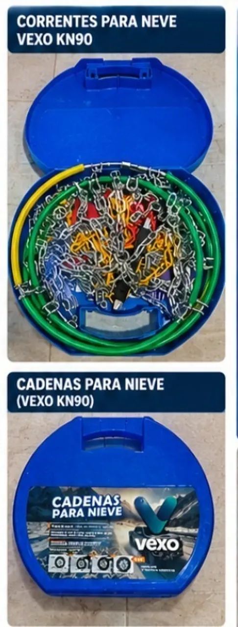 KIT neve, cambão, corrente para pneu, Luvas - Foto 5