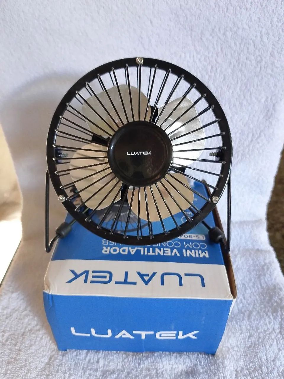 Mini ventilador com conector USB - Foto 3