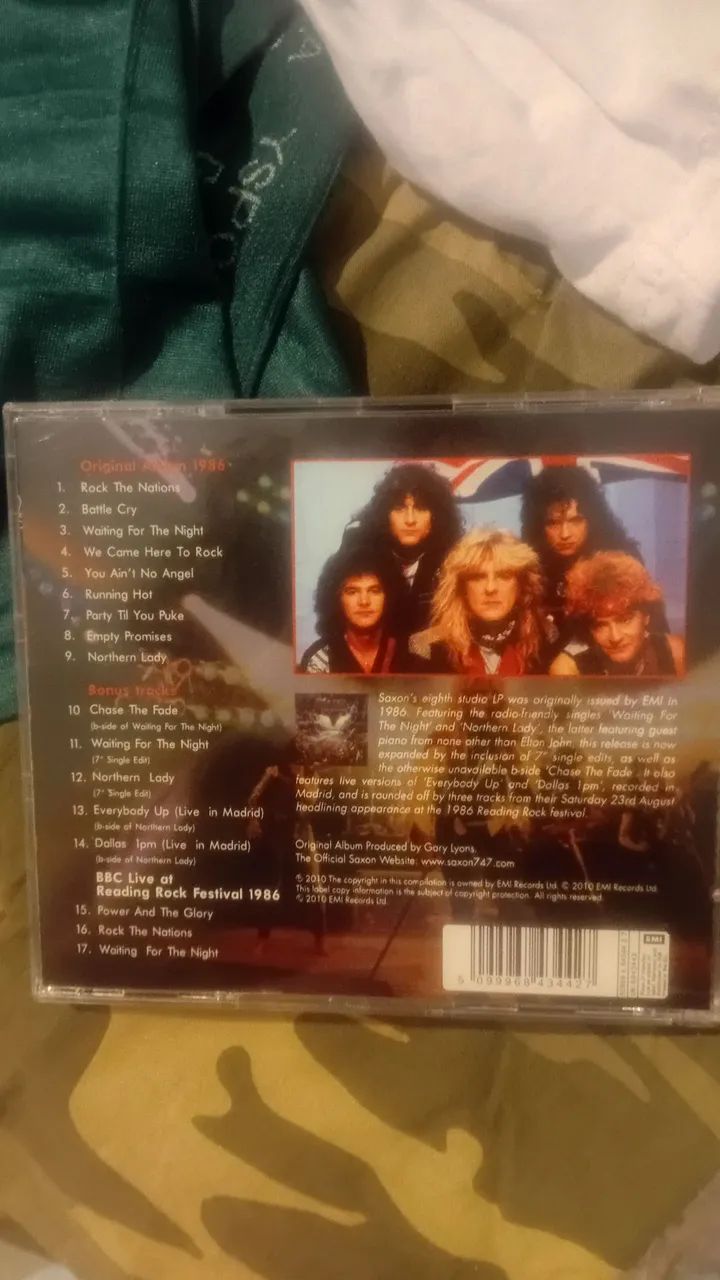 Cd Saxon-Rock the nations. - Foto 2