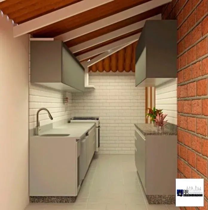 Casa de campo com 59 m² com 2 quartos sendo 1 suíte - Mairinque/São Roque