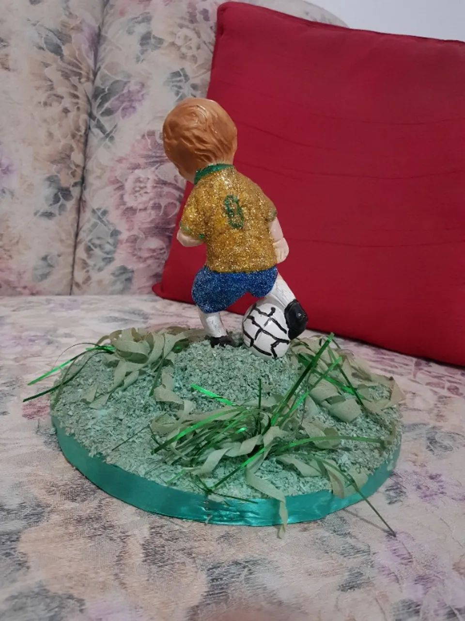 Boneco Copa Decoração Mesa Aniversário - Foto 3
