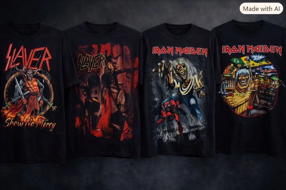 Camisas de bandas - Foto 2