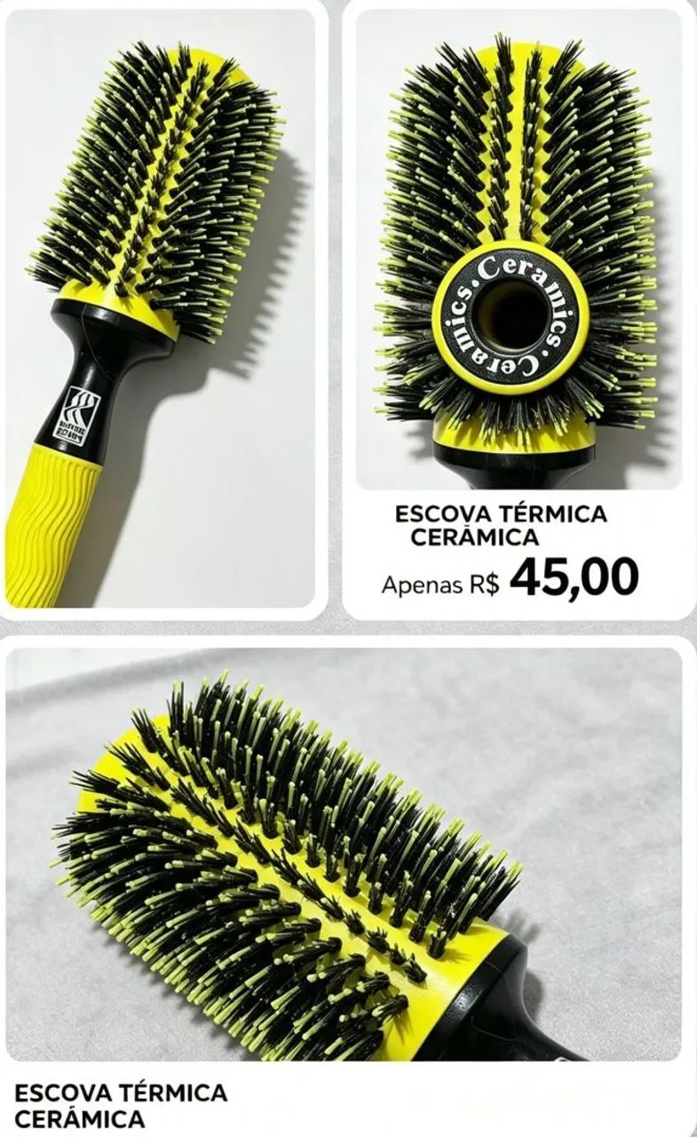 Escova de Cabelo Profissional - Foto 3