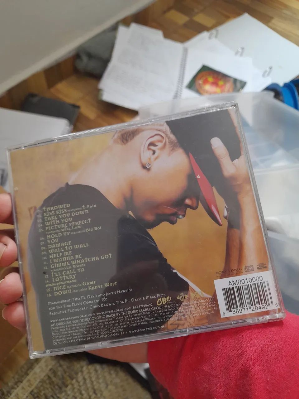 Cd chris brown original  - Foto 2