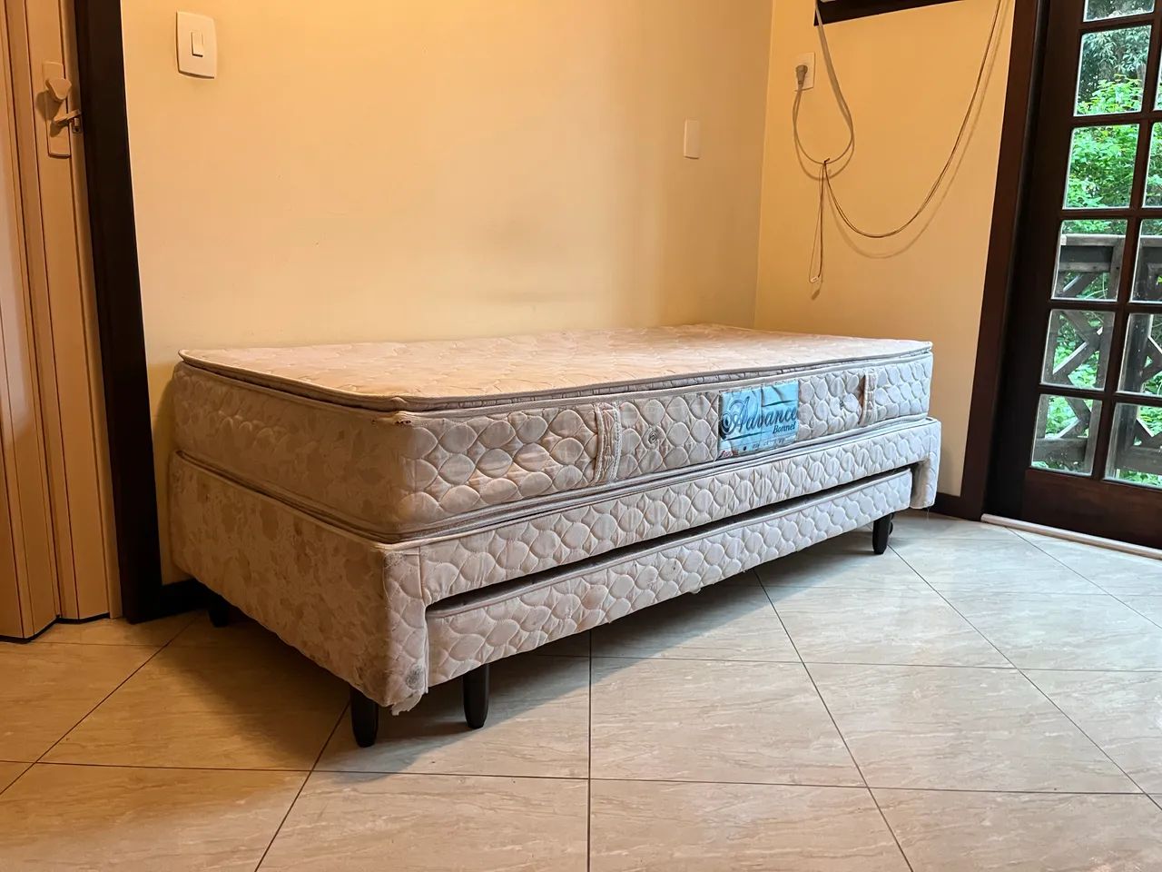 Cama box solteiro dupla - Foto 3