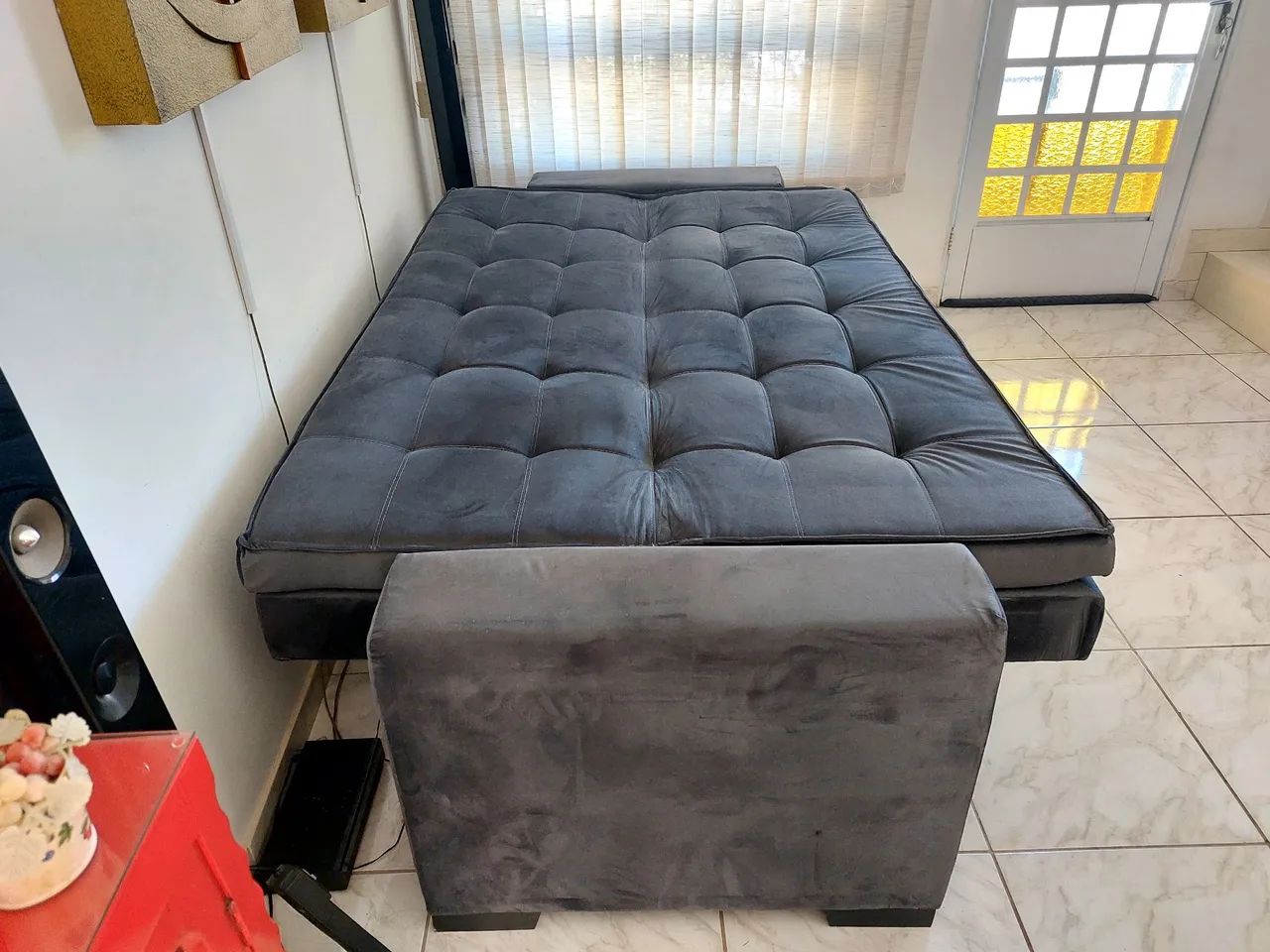 OPORTUNIDADE: Sofá-cama Miami novo - Foto 5
