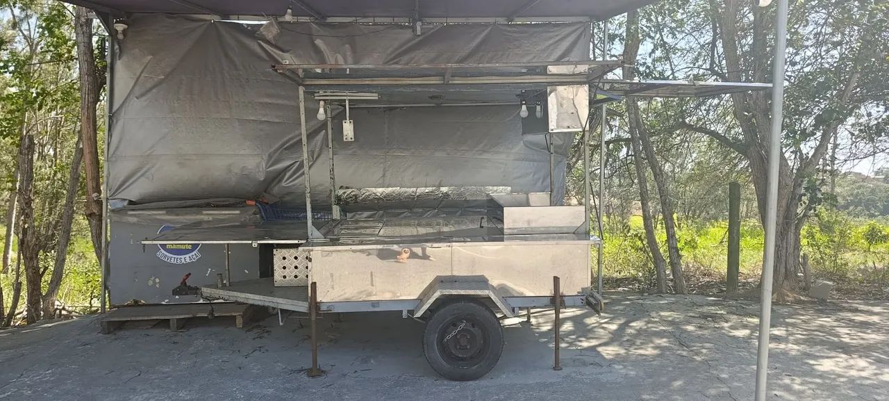 Trailer reboque todo em inox