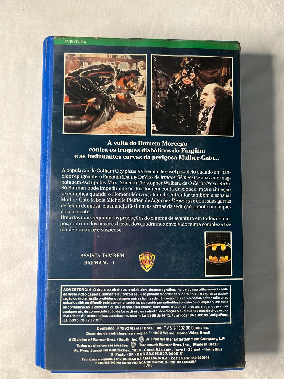 vhs batman o retorno - Foto 3