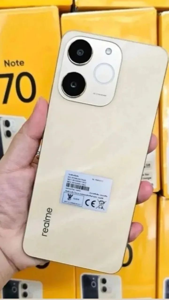Vende-se realme note 70 zerado 