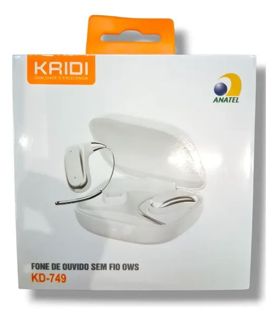 Fone Kaidi KD-749 OWS Bluetooth 6.0 5hs de som - Foto 2