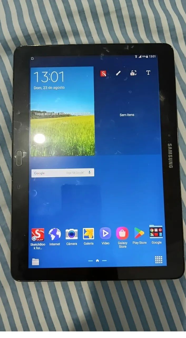 Table note 2014 5g/chip excelente para usar como kindle para ler livros amazon/pdf - Foto 4