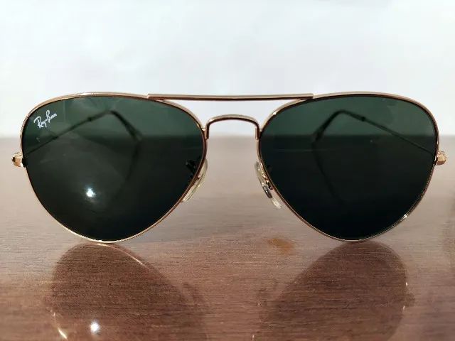 Óculos Ray-Ban Aviator RB3025 Lentes 55mm [Original] - Foto 3