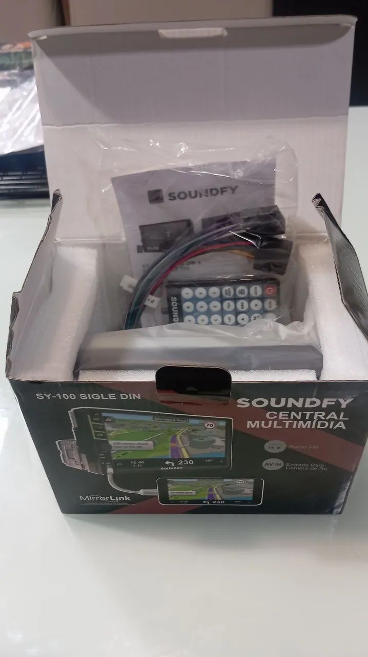 Multimídia 1 Din ( produto novo ) - Foto 2