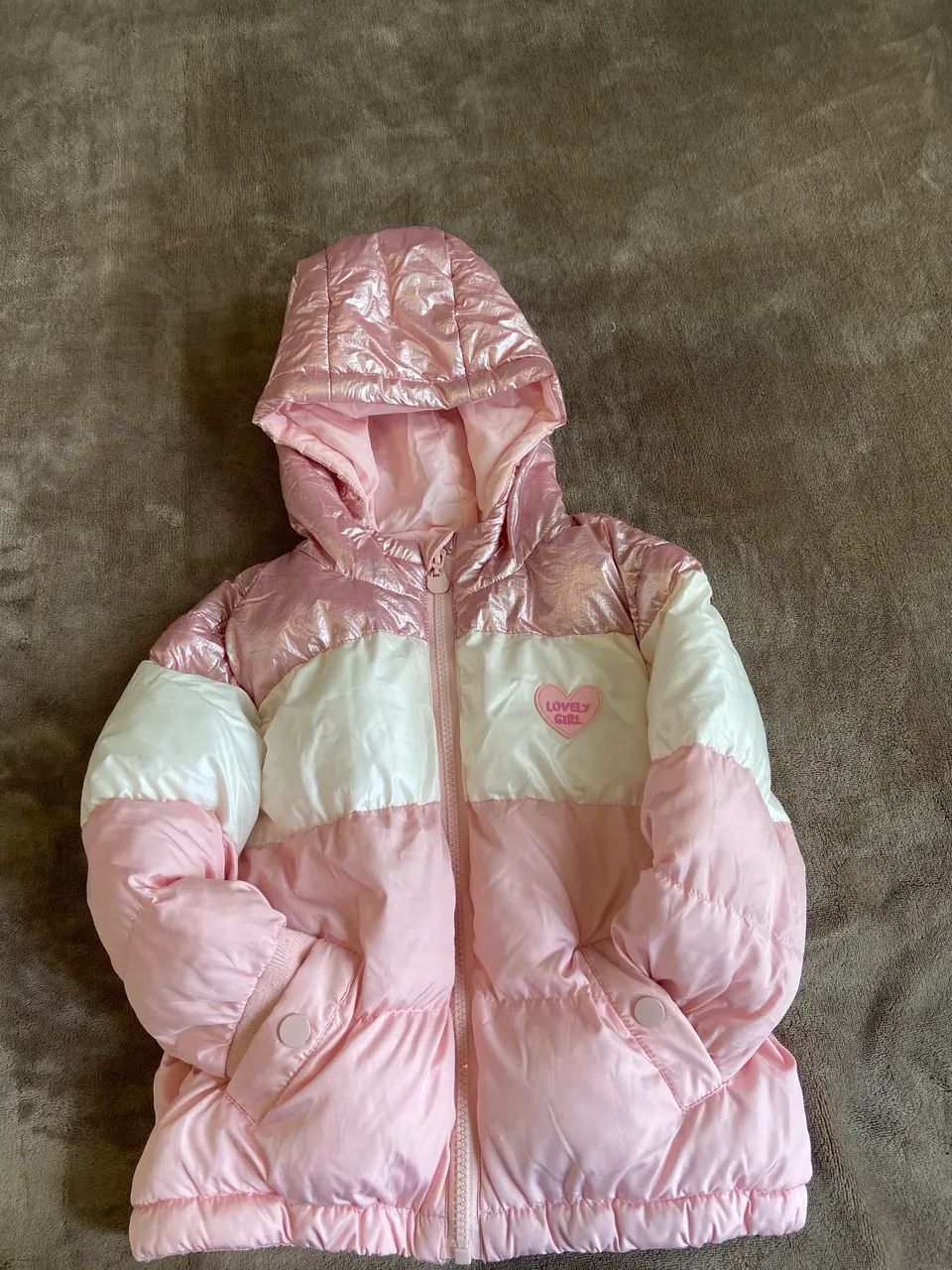 Jaqueta Puffer Intantil tamanho 4