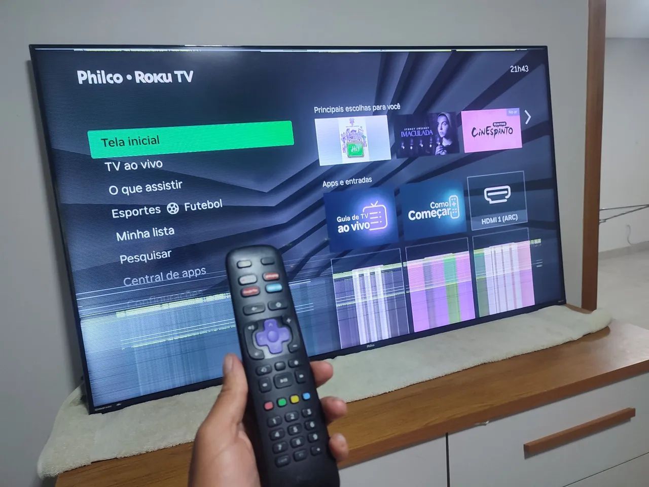 Smart TV Philco Roku 58 Polegadas  - Foto 3