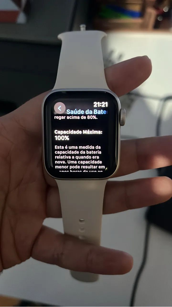 Apple Watch SE (Gen 2) Starlight 40mm GPS - Foto 4