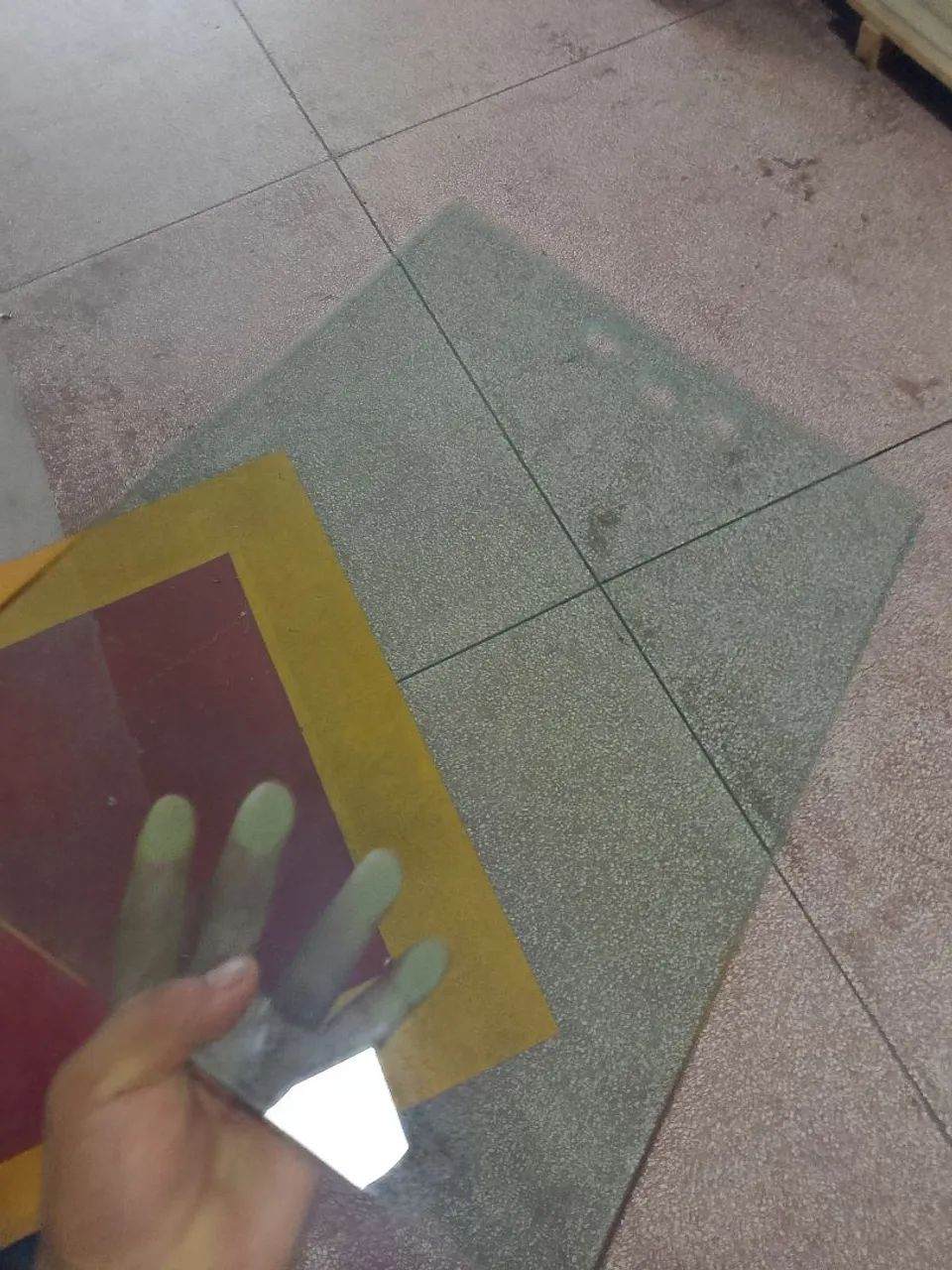 Tábua de cortar de vidro. - Foto 2