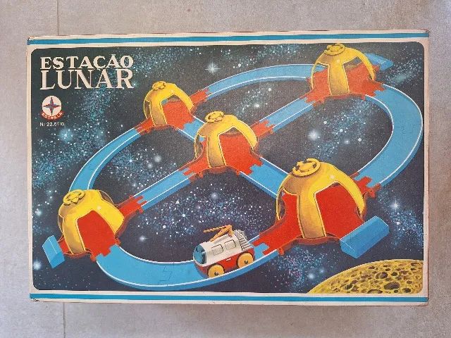 BRINQUEDO ESTRELA 1973 ESTAÇÃO LUNAR