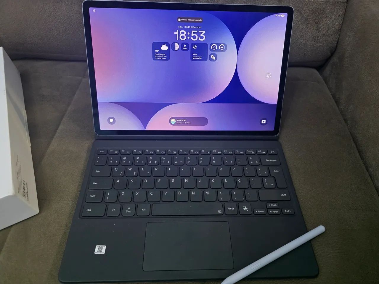 Samsung Galaxy tab S10+ 512gb. Capa teclado Original.