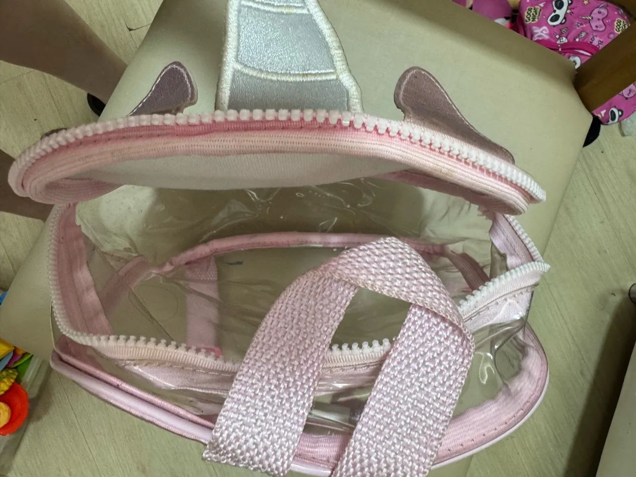 Lote 3 mochilas infantis meninas  - Foto 4