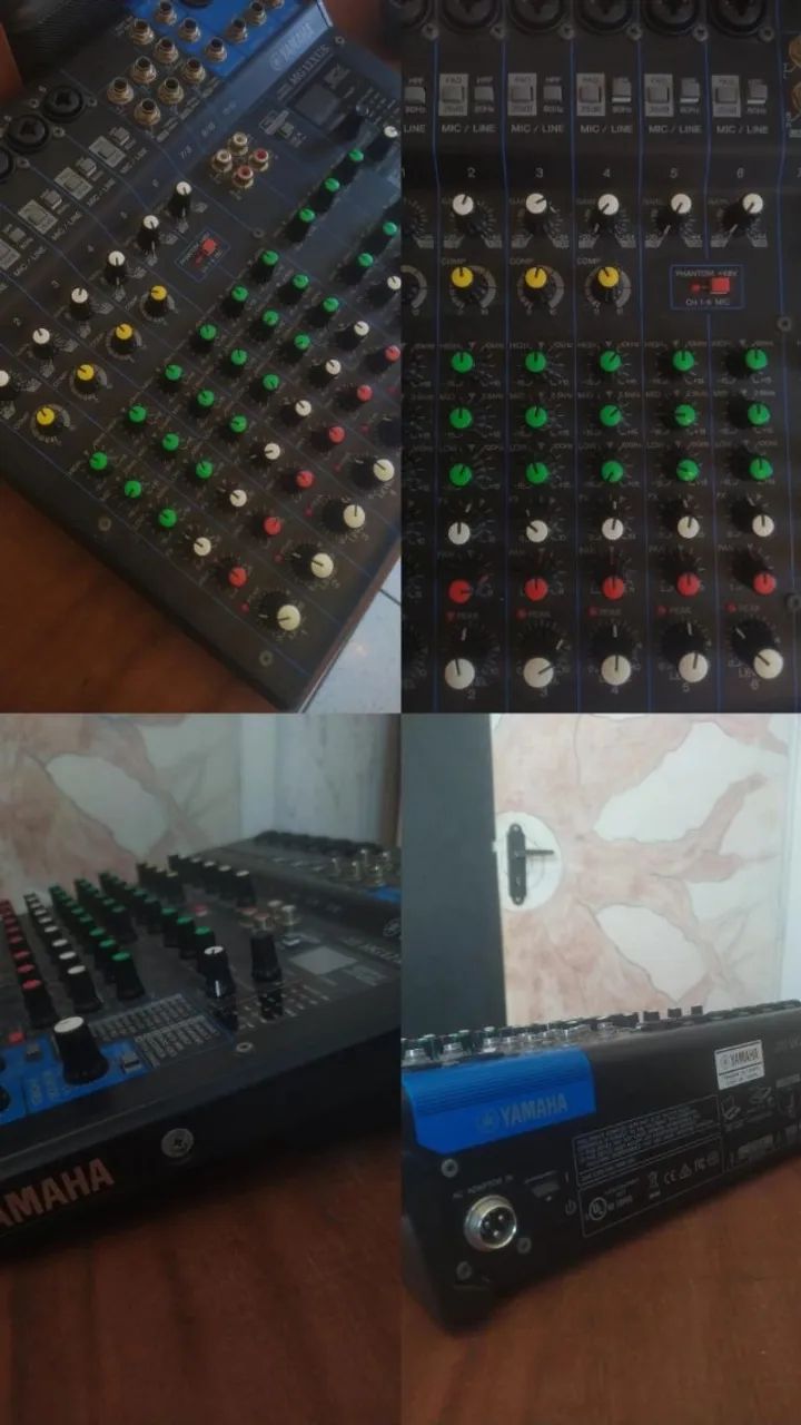 Mesa de Som Yamaha MG12XUK