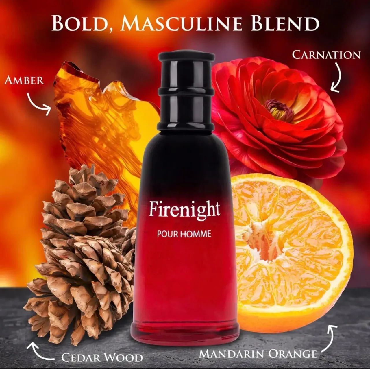Perfume Urban Collection Firenight Eau De Parfum 100ml For M - Foto 3