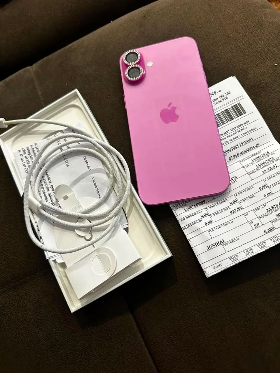 iPhone 16 Plus 128 GB zero c/ nota fiscal