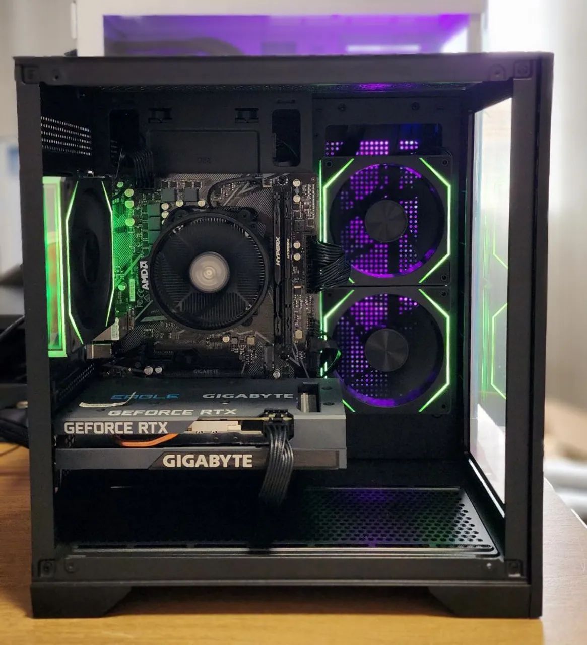 PC RTX3050 8GB + Ryzen 5 com garantia  - Foto 5